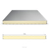 Sandwichwand Ondatherm sichtbare Verschraubung Detailansicht