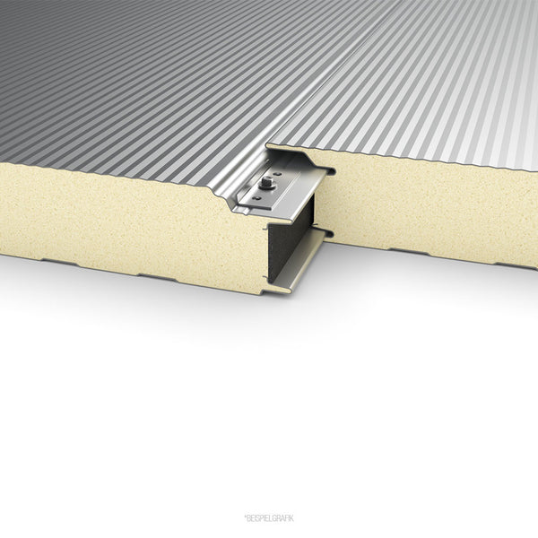 Sandwichplatten verdeckte Befestigung