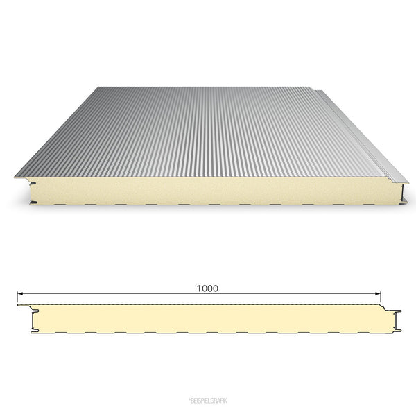 Sandwichwand Ondatherm Detailansicht