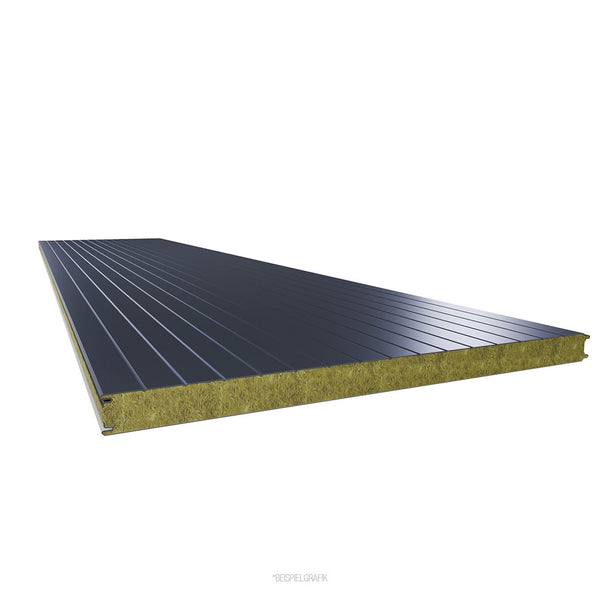 Sandwichwand Mineralwolle