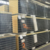 Sandwichplatten Wand 120 mm Anthrazit 2. Wahl sichtbare Verschraubung