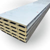 Sandwichplatten Dach Graualuminium Kernstärke 40 mm 2. Wahl
