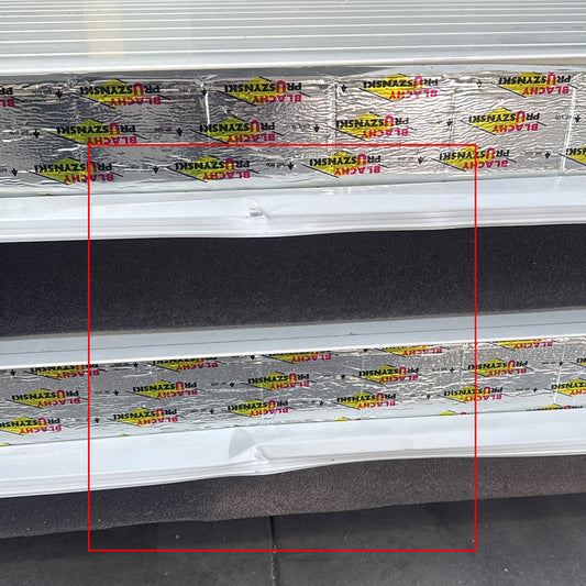 Paket #97 Sandwichplatten Dach Grauweis 4 x 7,94 m Kernstärke 100 mm