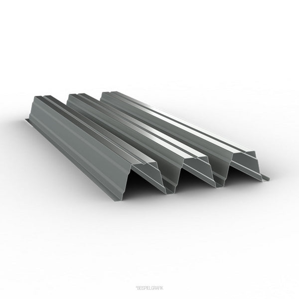 Trapezprofil TPD 160/250 als Tragschale für Warmdächer.