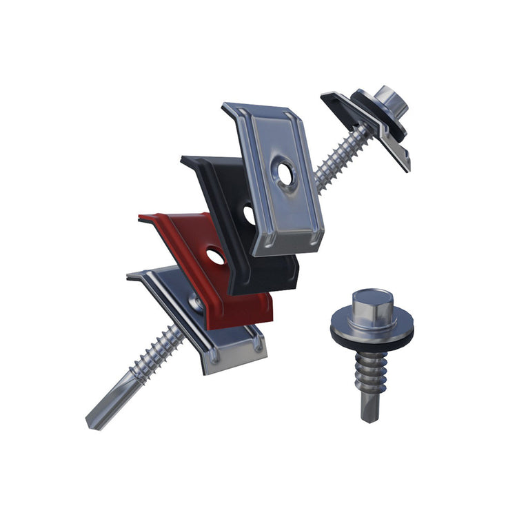 Das passende Zubehör zur Befestigung von Sandwichplatten und Trapezblechen