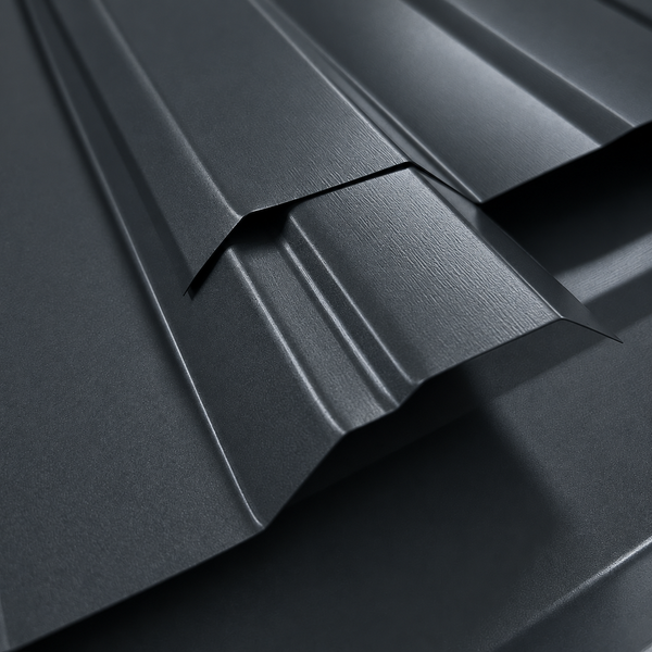 Trapezblech TPD 22/214 Schwarzgrau 0,6 mm
