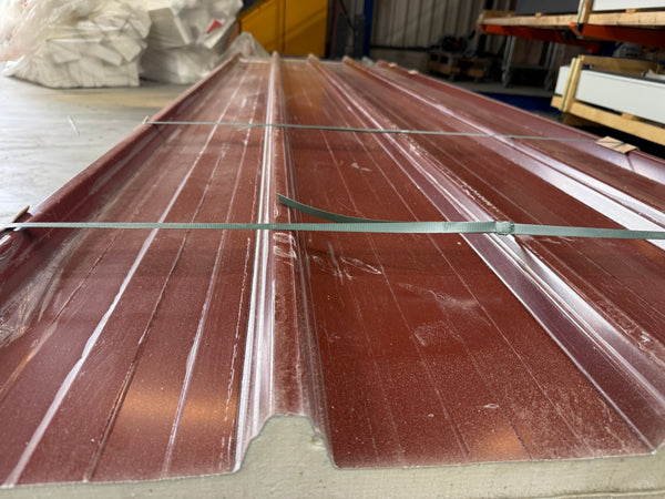 Paket #202 Sandwichplatten Dach 5 x 3,50 m Kernstärke 30 mm