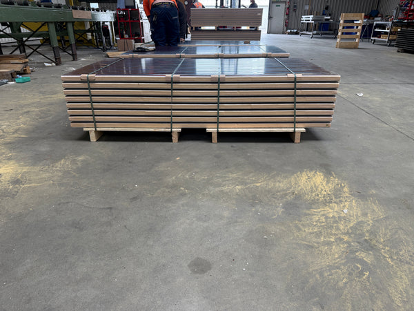 Paket #203 Sandwichplatten Wand 8 x 2,00 m Kernstärke 40 mm