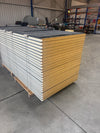 Paket #210 Sandwichplatten Wand 24 x 2,00 m Kernstärke 40 mm