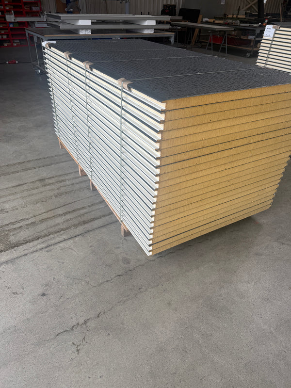Paket #211 Sandwichplatten Wand 21 x 2,00 m Kernstärke 40 mm