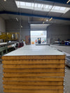 Paket #225 Sandwichplatten Wand 9 x 2,00 m Kernstärke 100 mm