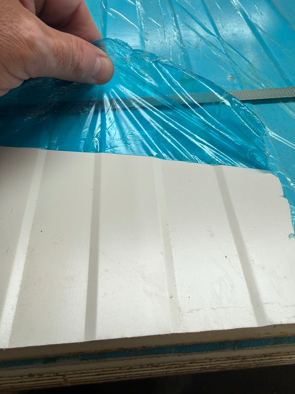 Paket #228 Sandwichplatten Wand 8 x 2,00 m Kernstärke 40 mm