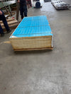 Paket #228 Sandwichplatten Wand 8 x 2,00 m Kernstärke 40 mm