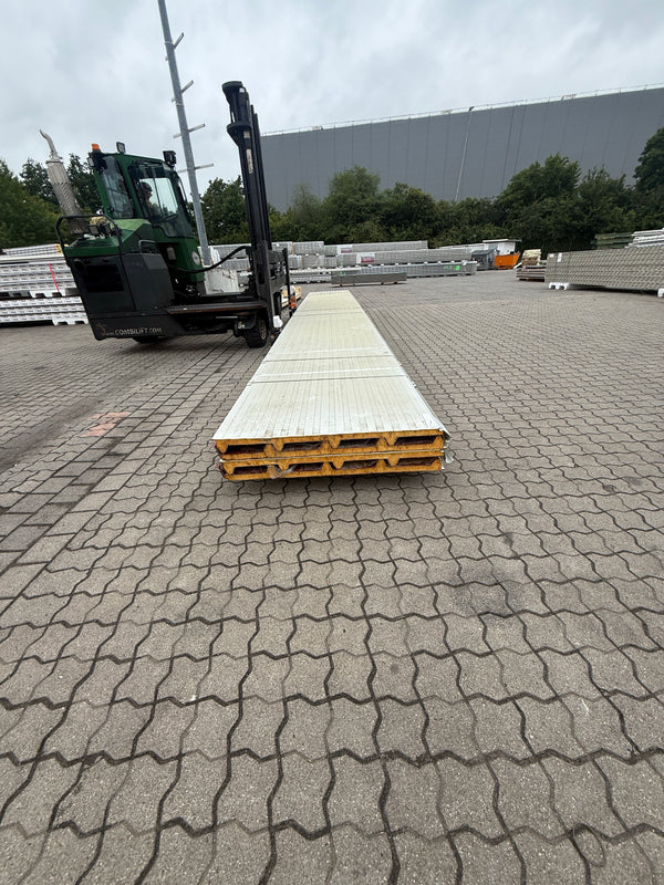 Paket #220 Sandwichplatten Dach 4 x 8,50 m Kernstärke 30 mm