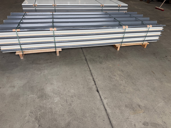 Paket #227 Sandwichplatten Dach 7 x 3,00 m Kernstärke 30 mm