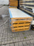 Paket #229 Sandwichplatten Dach 8 x 2,70 m Kernstärke 80 mm