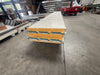 Paket #235 Sandwichplatten Dach 4 x 7,94 m Kernstärke 100 mm