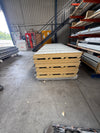 Paket #238 Sandwichplatten Dach 6 x 3,00 m Kernstärke 100 mm