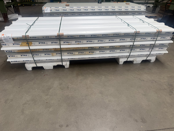 Paket #243 Sandwichplatten Dach 5 x 3,00 m Kernstärke 100 mm