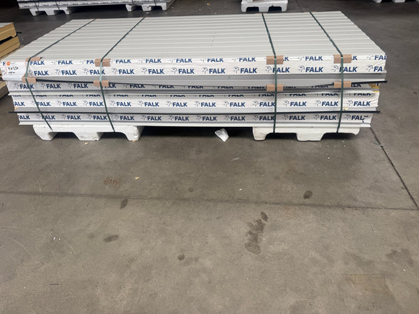 Paket #246 Sandwichplatten Dach 4 x 2,50 m Kernstärke 100 mm