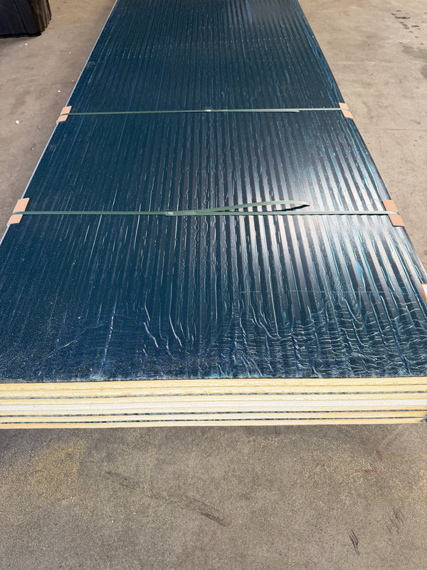 Paket #251 Sandwichplatten Wand 7 x 4,50 m Kernstärke 30 mm