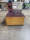Paket #212 Sandwichplatten Wand 10 x 2,00 m Kernstärke 40 mm