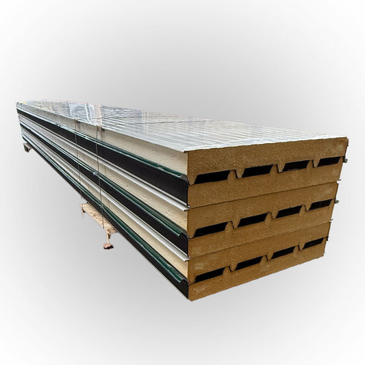 Paket44 100mm Sandwichdach 6 x 6 m