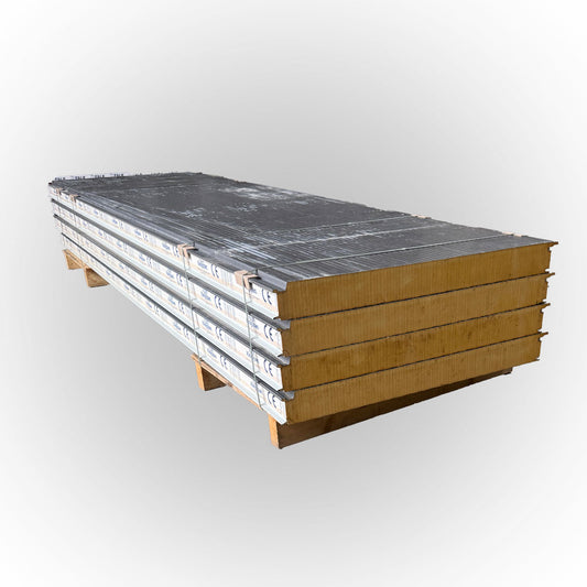 Sonderposten Paket 66 100mm Sandwichwand mit 4x3,70