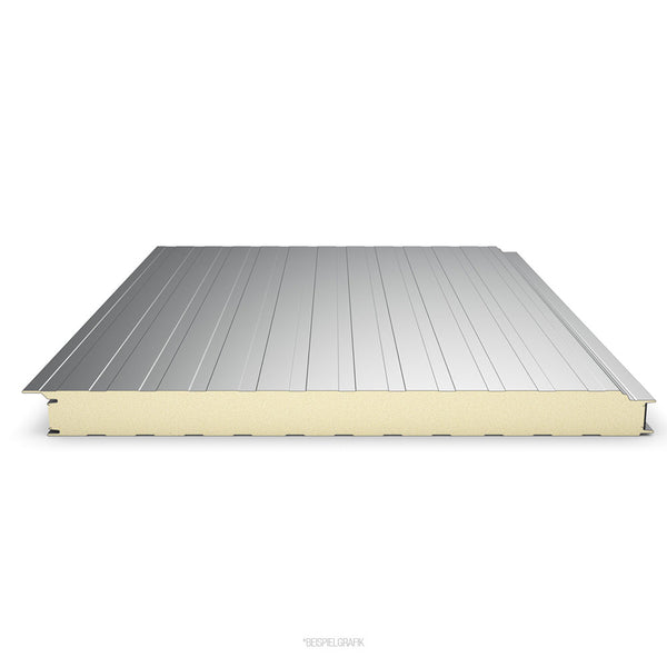 Sandwich Wandplatte Ondatherm liniert