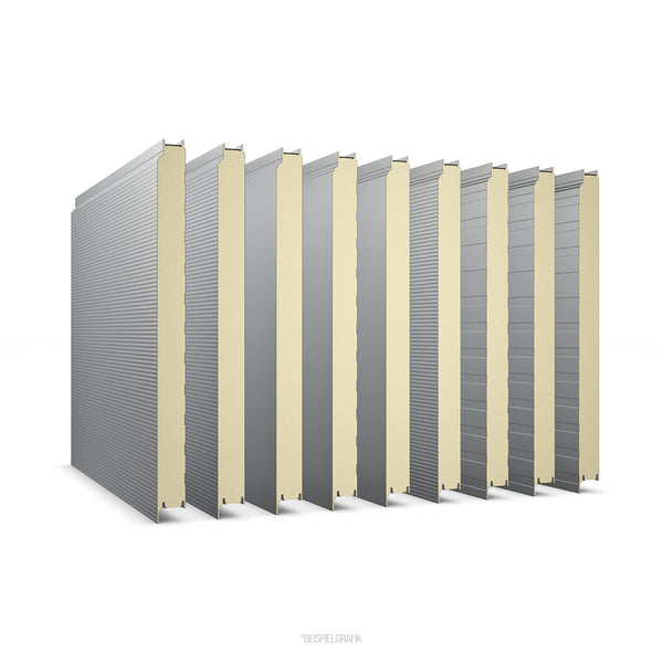 Sandwichwand Ondatherm Profilierungen