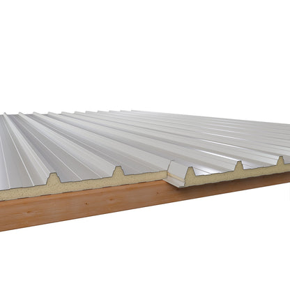 Sandwichplatten für das Dach in Ral9002