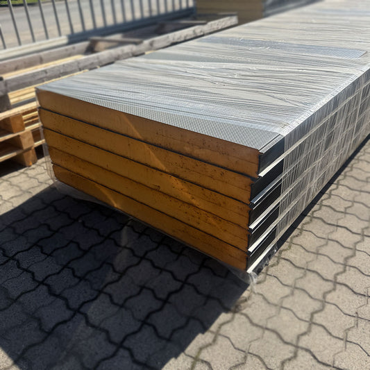 Sandwichplatten Wand in Carbon Optik