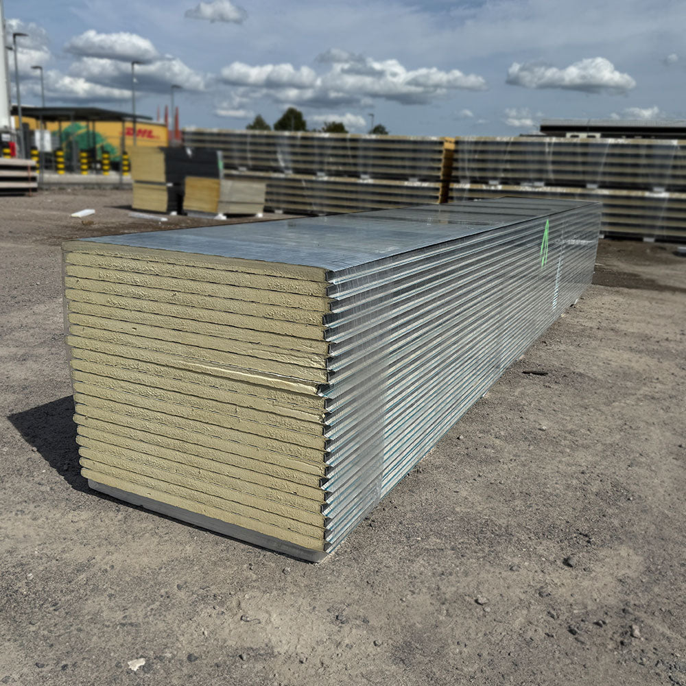 Sandwichplatten für die Wand mit einer Stärke von 30 mm in Anthrazit