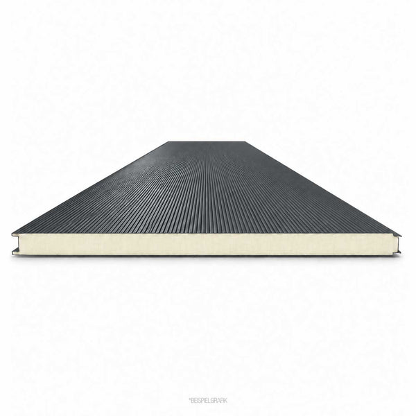 Sandwich Wandplatte PIR - 60 mm Lagerware