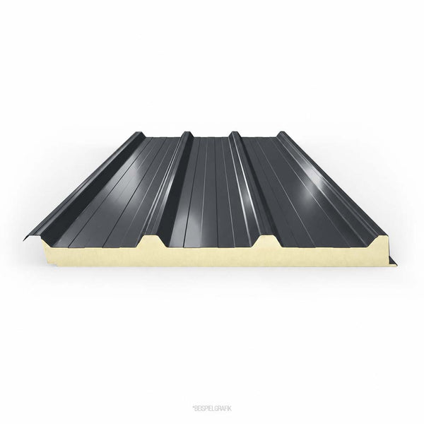 Sandwich Dachplatte PIR - 60 mm Lagerware