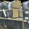 Sandwichplatten Wand 100 mm Anthrazit 2. Wahl sichtbare Verschraubung