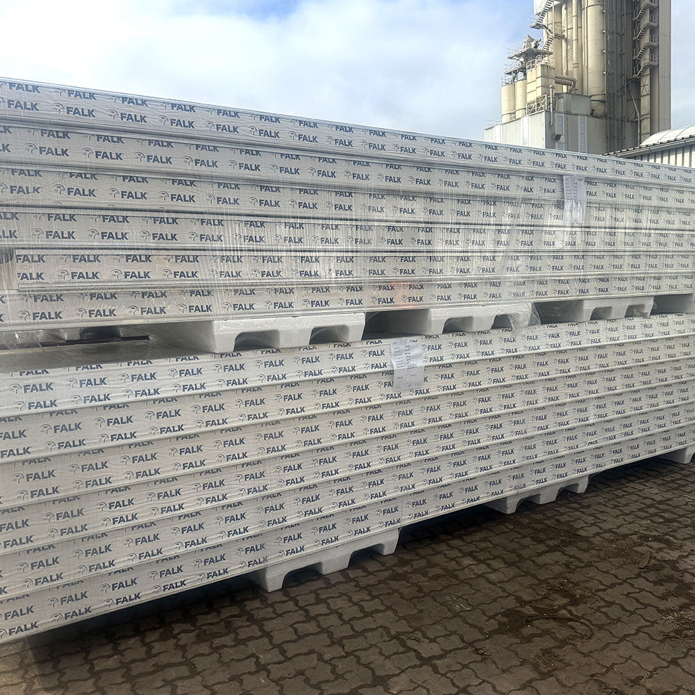 Sonderposten Sandwichplatten Dach Grauweiß Kernstärke 140 mm