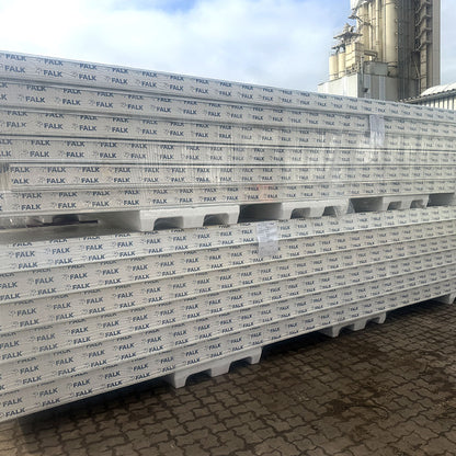 Sonderposten Sandwichplatten Dach Grauweiß Kernstärke 140 mm