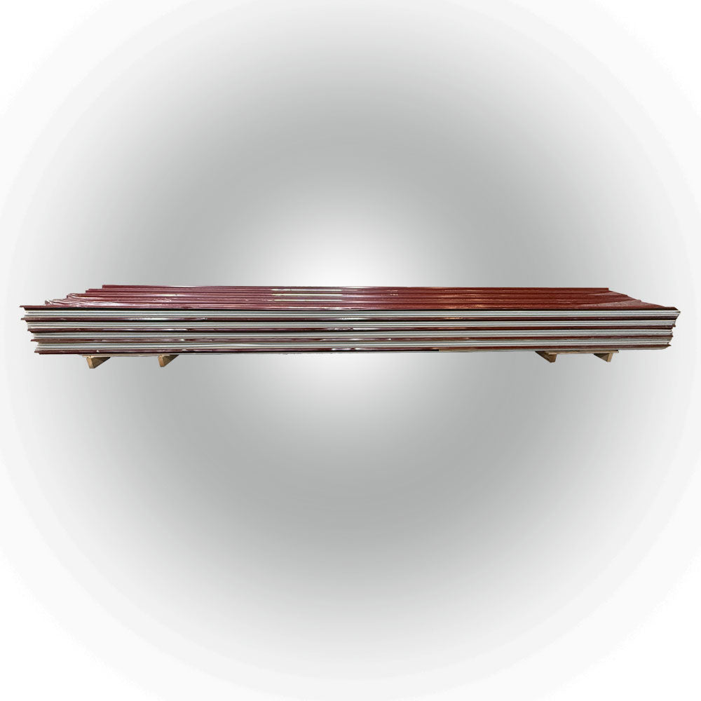 Sandwichplatten Dach 30 mm Rotbraun 2. Wahl