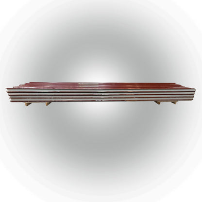 Sandwichplatten Dach 30 mm Rotbraun 2. Wahl