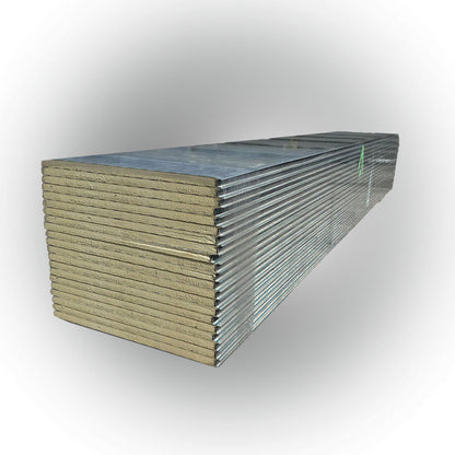 Sandwichplatten Wand 30 mm Anthrazit 3,0 m 2. Wahl