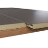 Sandwichplatten Wand 50 mm Rotbraun 2. Wahl