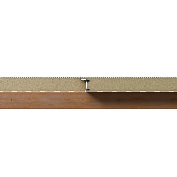 Sandwichplatten Wand 50 mm Rotbraun 2. Wahl
