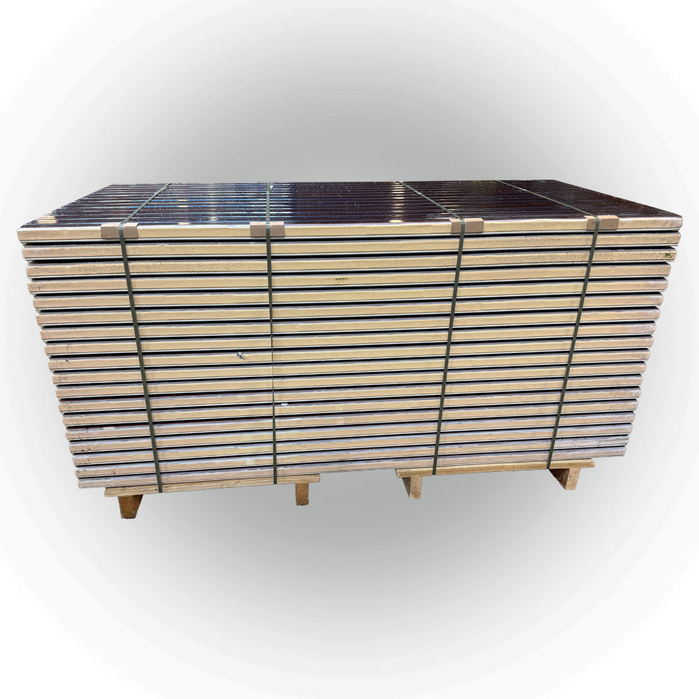 Sandwichplatten Wand 50 mm Rotbraun 2. Wahl