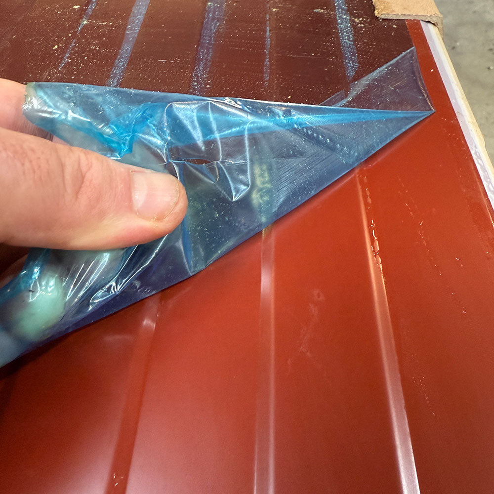 Sandwichplatten Wand 50 mm Rotbraun 2. Wahl