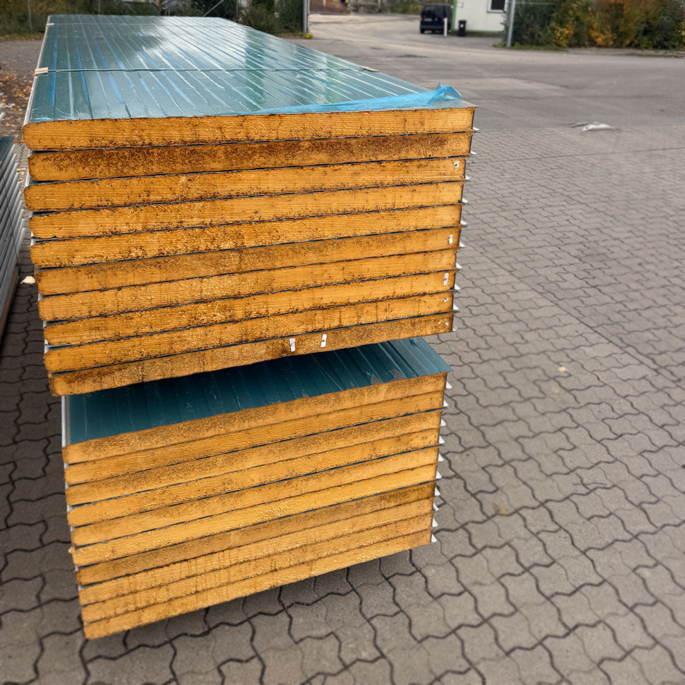 Komplettpaket 60mm Sandwichplatten Wand