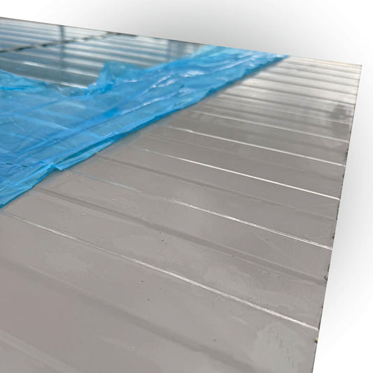 Sandwichplatten Wand 60 mm Mausgrau 3,0 m 2. Wahl