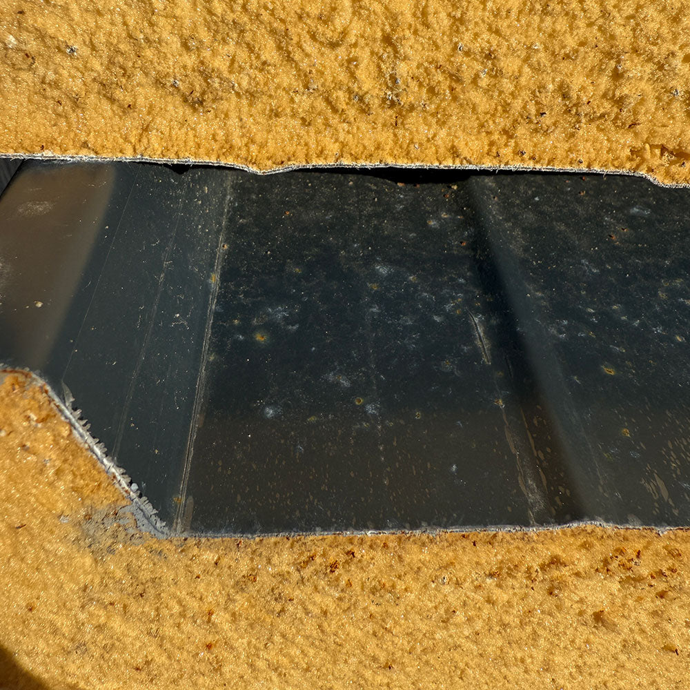 Sandwichplatten Dach 80 mm Anthrazit 2. Wahl