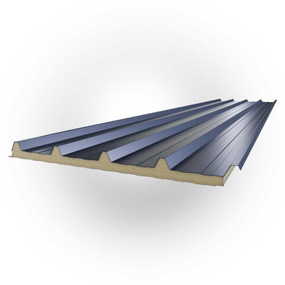 Sandwichplatte Dach Anthrazit Kernstärke 40 mm