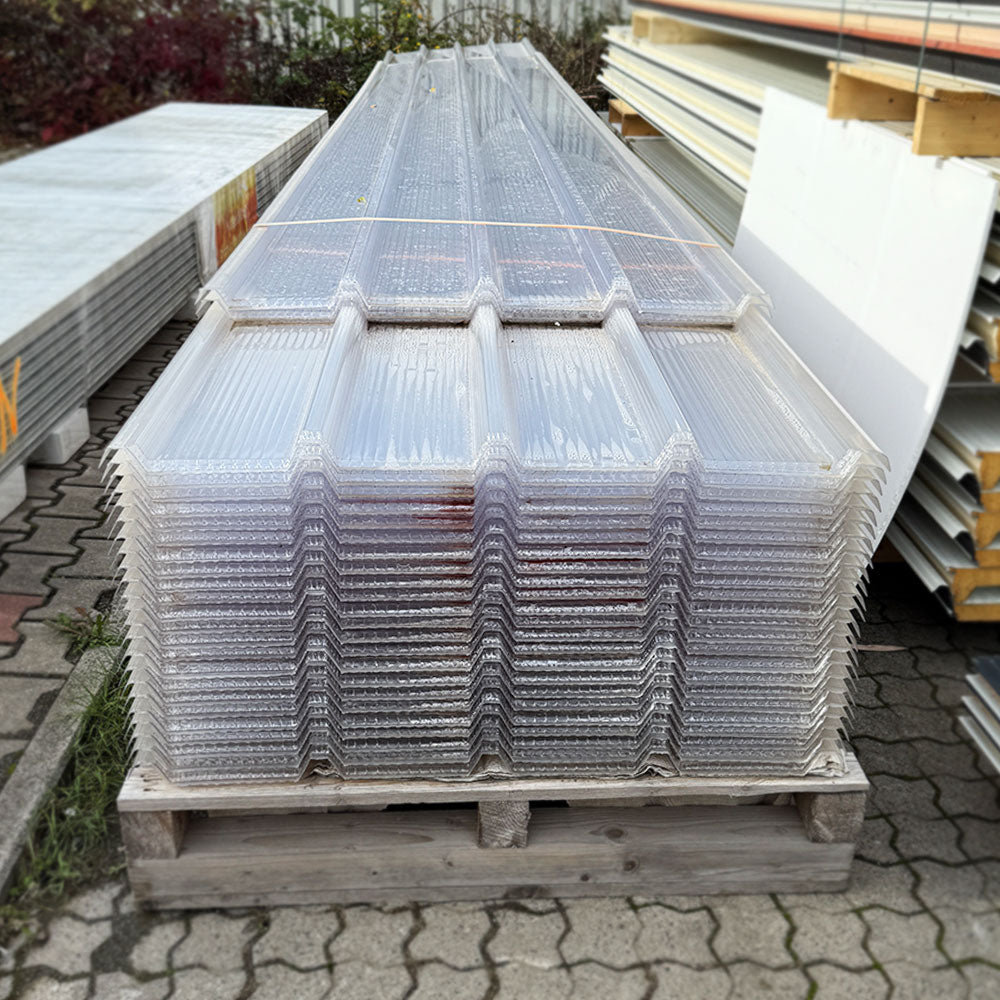 Lichtplatten PVC Trapez